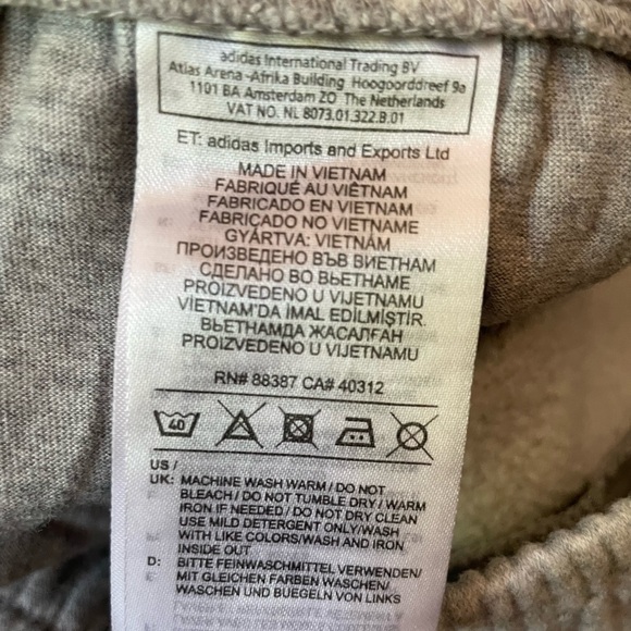 Adidas Women's 3-Stripe Sweatpant Jogger Size Medium - Picture 8 of 9